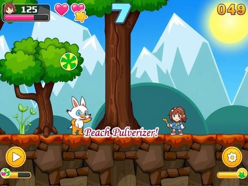 Peach Pulverizer Characters